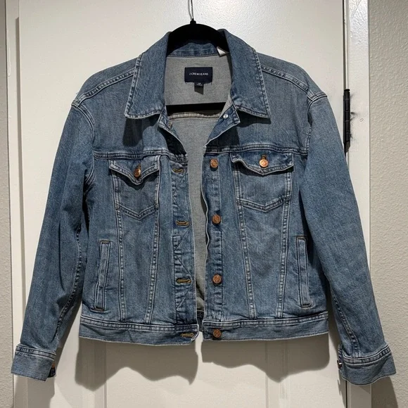 JCrew Classic Blue Jean Jacket - Picture 1 of 3